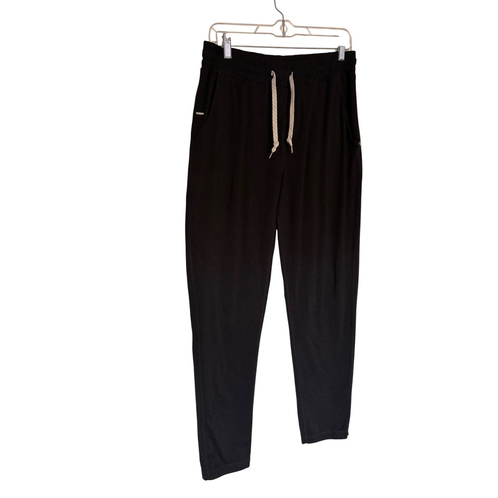 Vuori Performance Joggers Black Slim Fit Drawstring Lounge Pants Men's Medium